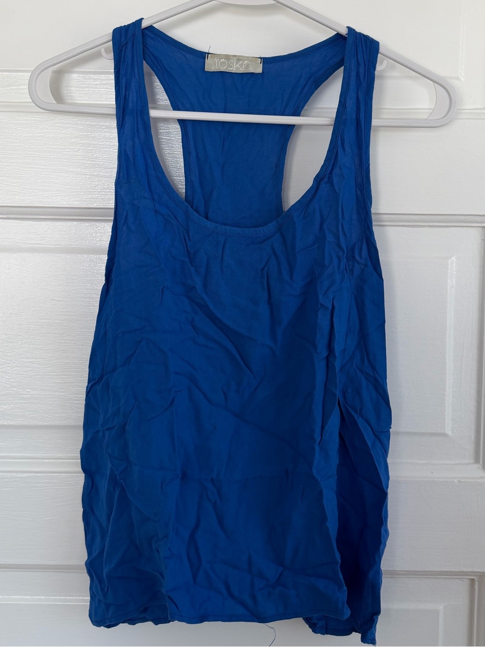 Toska Royal Blue Racerback Tank